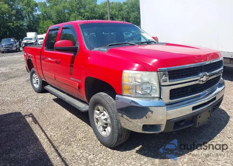 2008 Chevrolet Silverado 2500Hd Ltz from USA, damaged, VIN 1GCHK23K48F208042